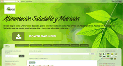 Desktop Screenshot of alimentacionsaludable-arham.com